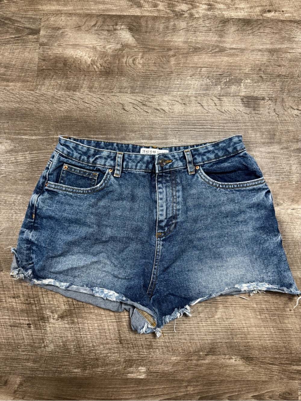 Denim Company High Waist Jean Shorts Size 10
